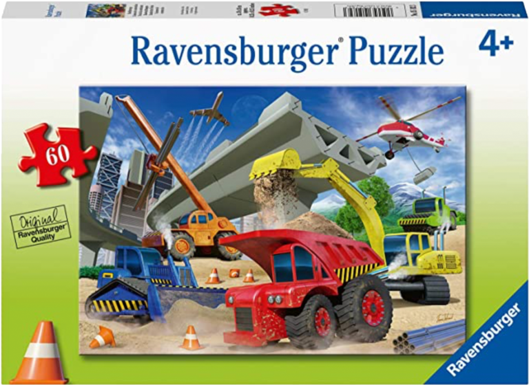 Construction Trucks Puzzle