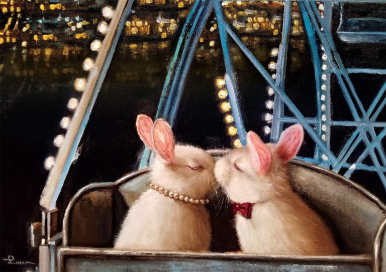 ferris wheel bunnies