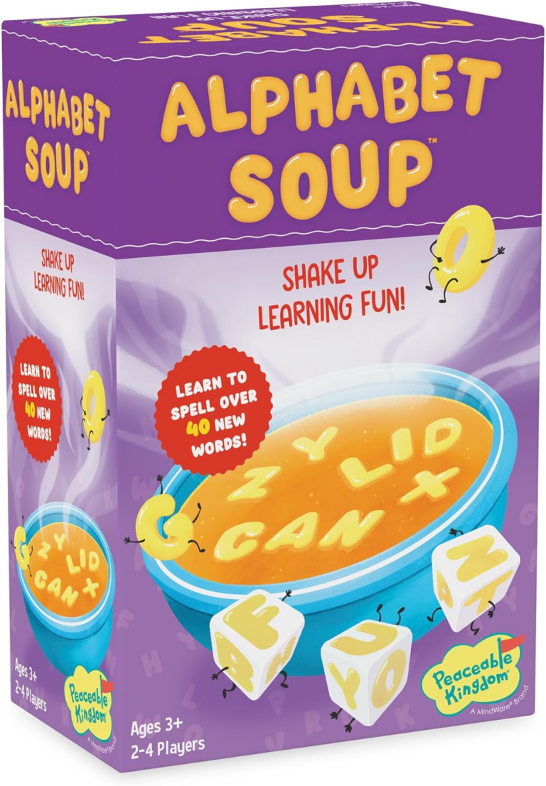 Alphabet Soup learn to spell over 40 new words!
