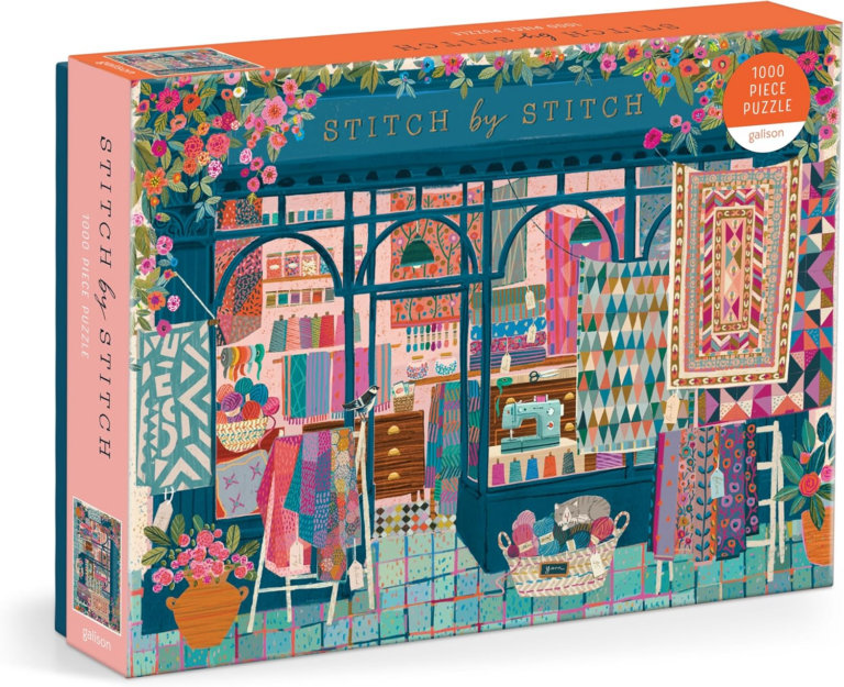 A quilt and fabric shop.