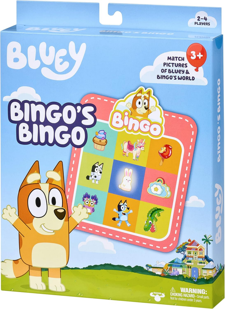 Bingo from Bluey playing Bingo!