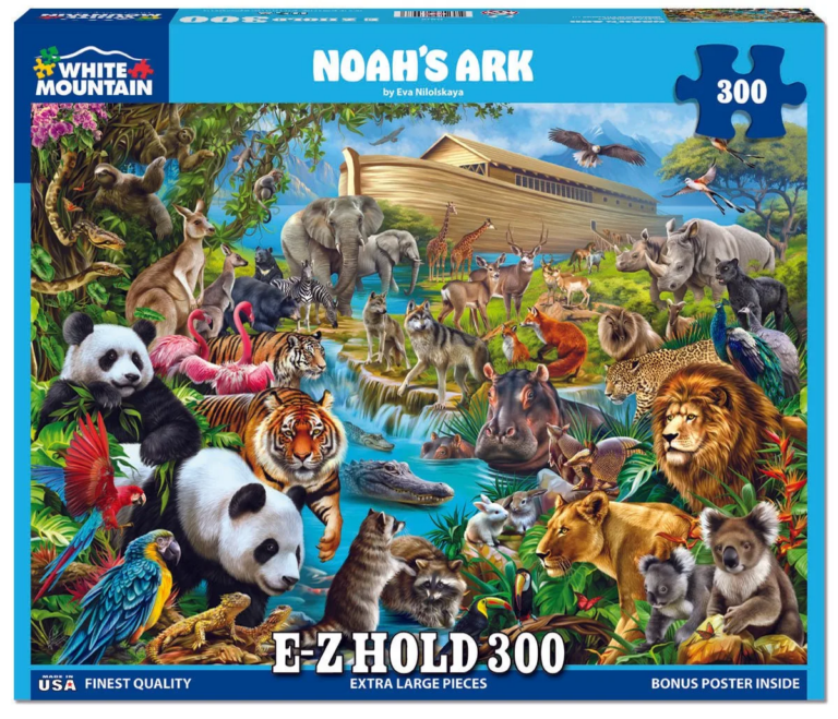 Noah's Ark. Lots of animals